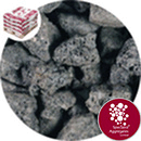 Volcanic Lava - Black BBQ Pebbles